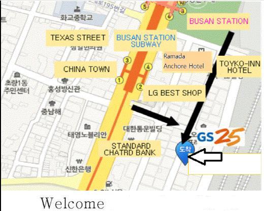 Business Hotel Busan Station Exterior foto